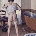 GUSTAVE CAILLEBOTTE MAN AT HIS BATH