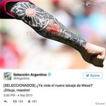 Tatouage Lionel Messi