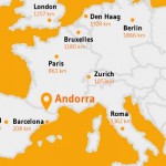 carte Andorre