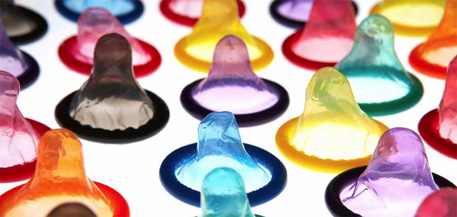 Des préservatifs qui changent de couleur...