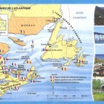 Carte de l'Acadie