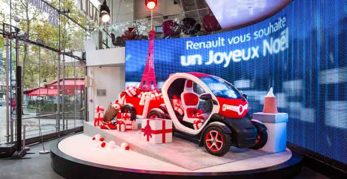 Père Noël - Atelier Renault Champs Elysées