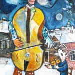 Chagall-Marc-Le-Violoncelliste Chagall Marc - Le Violoncelliste