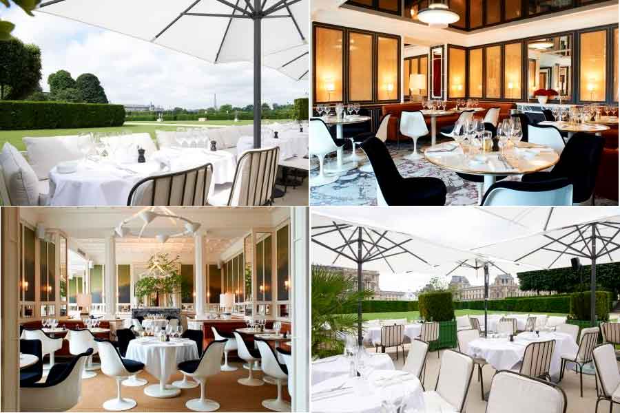  Loulou  le restaurant  au bord du jardin des Tuileries 