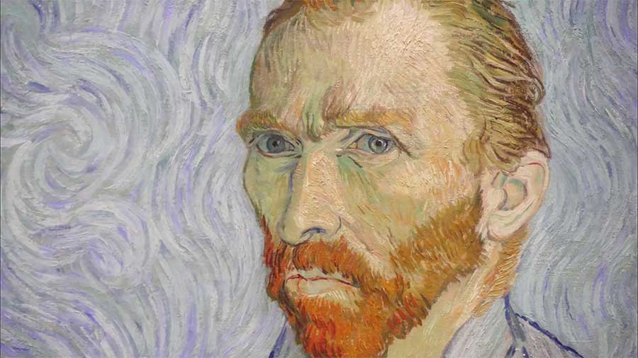 Van Gogh - self portrait 1889, Musée d'Orsay