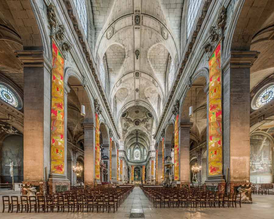 Ryszard Kiwerski : Solaires à l'église Saint-Sulpice