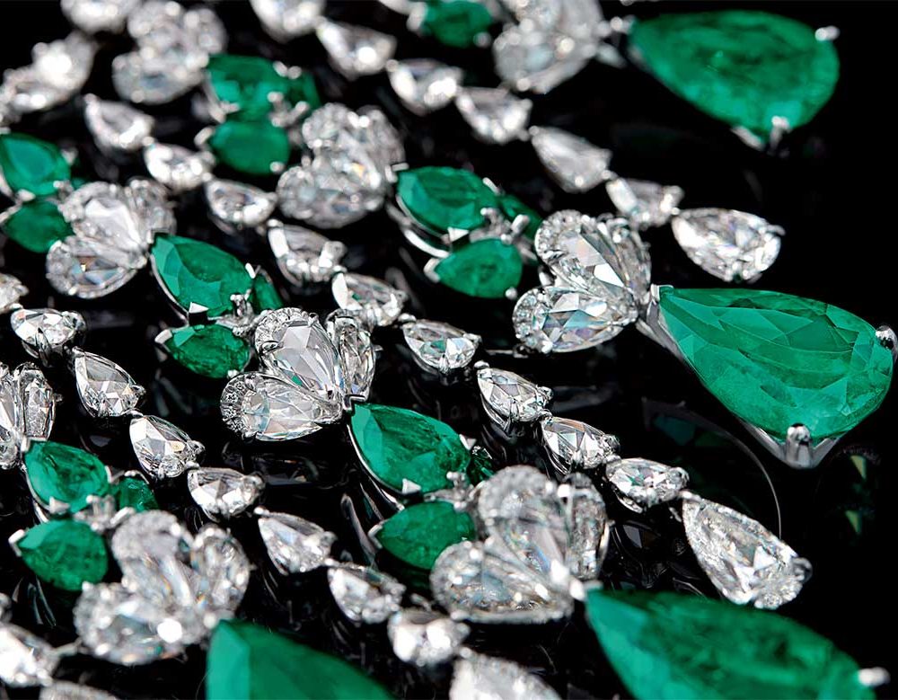 Nirav Modi - Emerald Waterfall Necklace