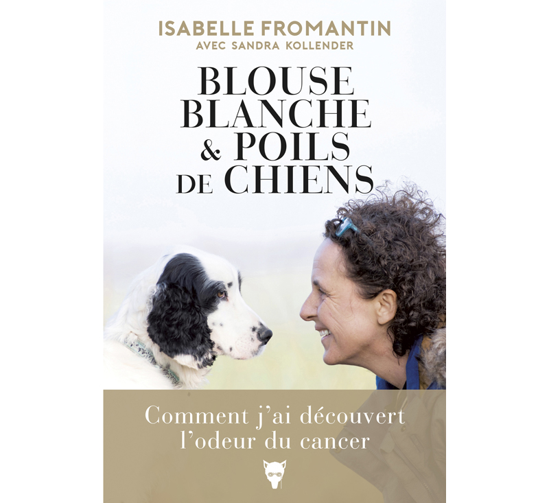 Isabelle Fromantin : Blouse blanche et poils de chien