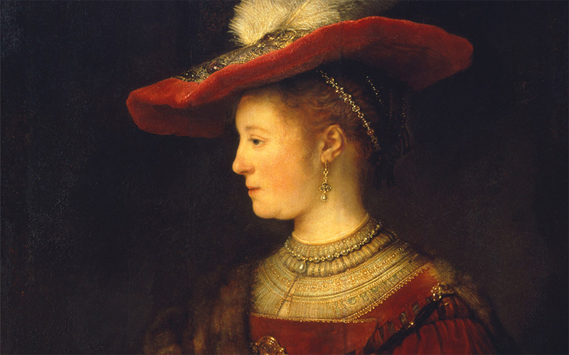 Rembrandt van Rijn et Saskia Uylenburgh