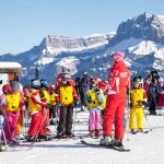 Cours de ski enfants, domaine skiable de Megève – Pays du Mont-Blanc (74)