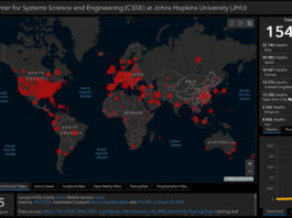 Carte du Coronavirus