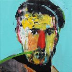 SHIFT – Emmanuel Bornstein, Another Heavenly Day XVII, huile sur toile, 30 x 30 cm, 2015 Crédit Emmanuel Bornstein, Berlin