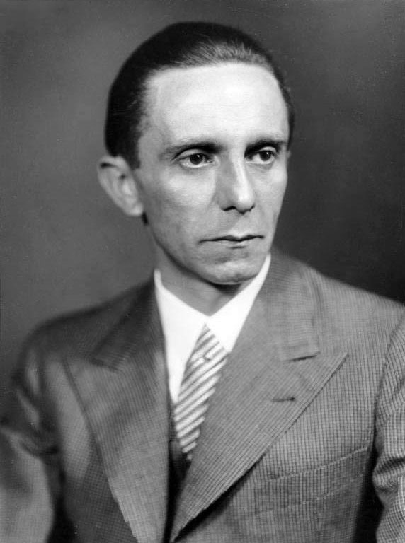 Portrait de Joseph Goebbels par Heinrich Hoffmann