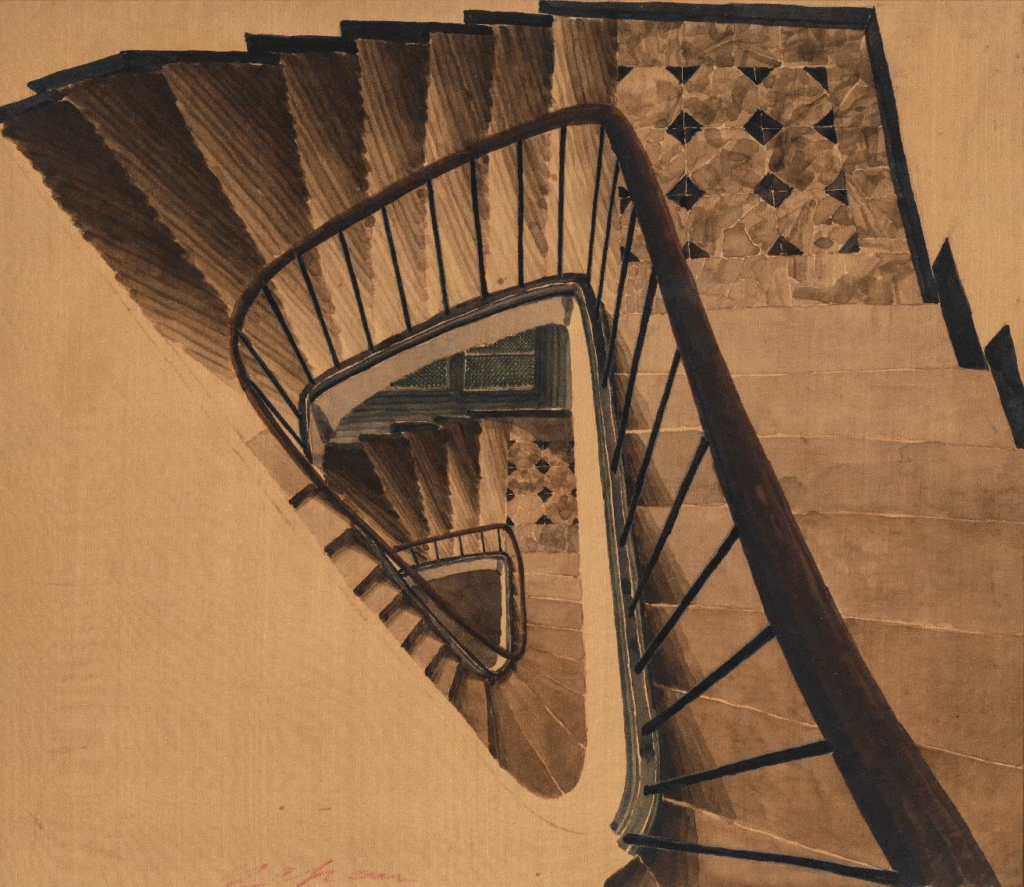 Sam Szafran, Escalier, 1995