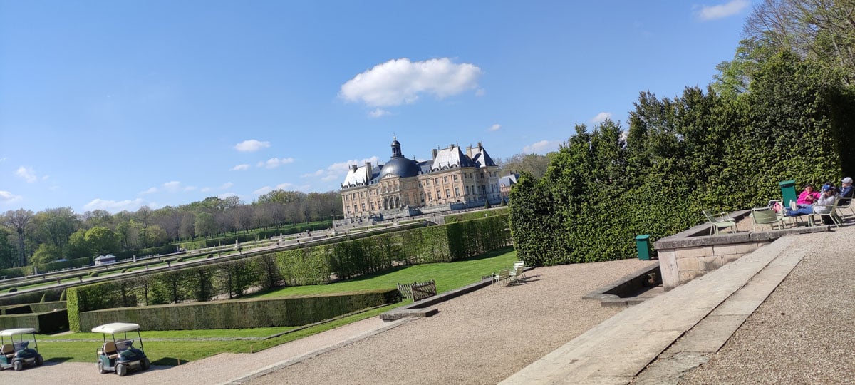 La visite du château de Vaux-le-Vicomte
