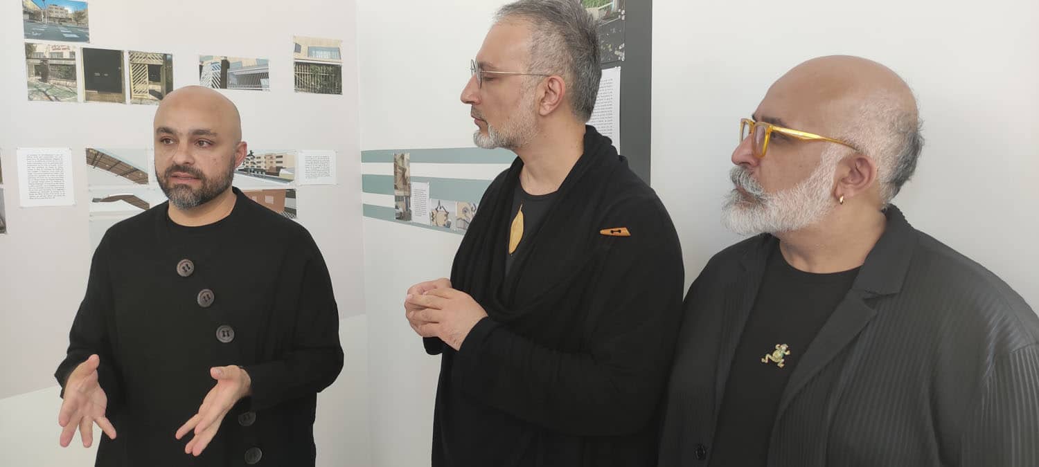 Haerizadeh, Haerizadeh et Hesam Rahmanian au cccod - Photo by Jean Marc Lebeaupin