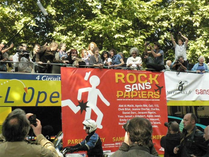 Jane Birkin pour Rock Sans Papier - Photo : DR