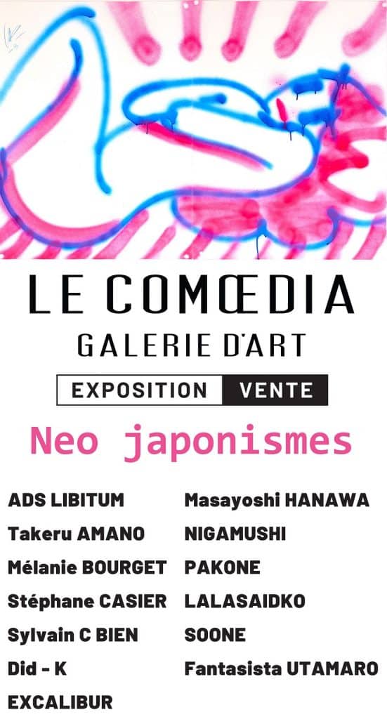 NEO JAPONISMES : Une exposition à la Galerie d’art Le Comoedia