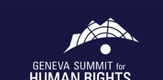 Sommet de Genève 2024 pour les Droits de l'Homme et de la Démocratie.