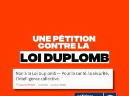 Pétition ! Loi Duplomb