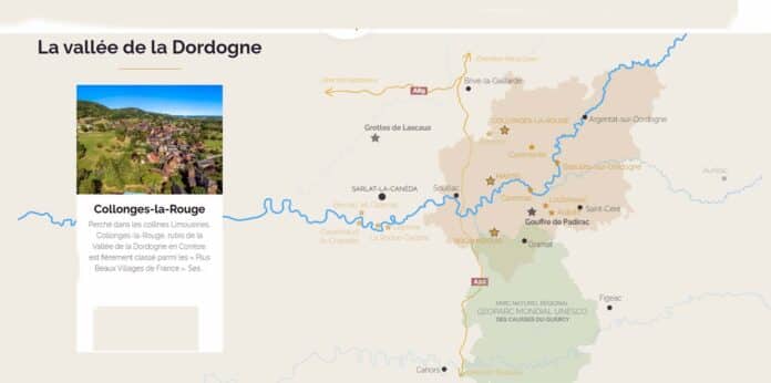 la Vallée de la Dordogne La Vallée de la Dordogne