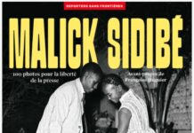 Malick Sidibé : 100 photos pour la liberté de la presse ! Malick Sidibé - Cover RSF n° 81 - Nuit de Noël, Chappy Cub, 1963. © Malick Sidibé / Studio Malick Sidibé