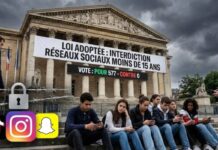 interdiction des réseaux sociaux pour les moins de 15 ans