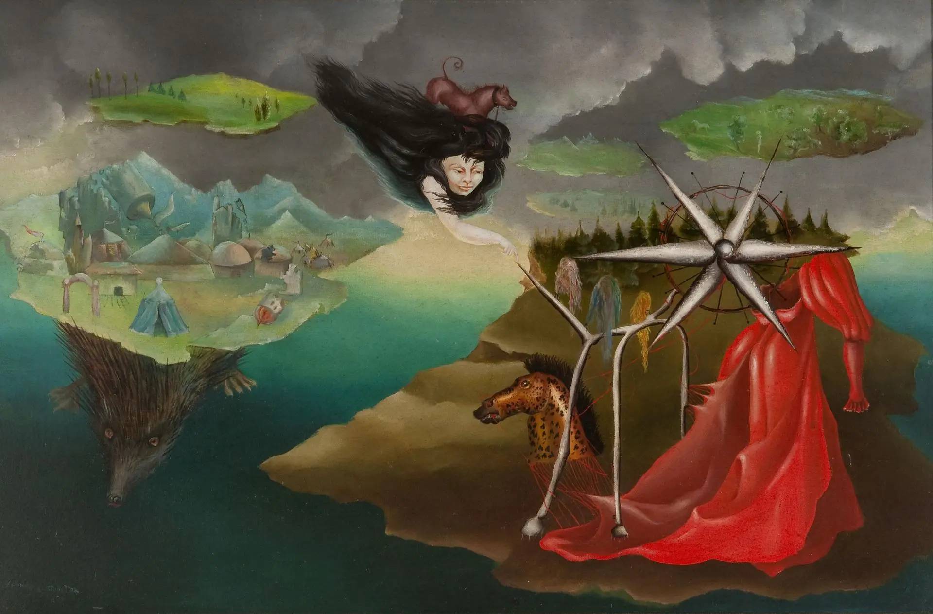 Leonora Carrington, Artes 110, 1944 © NSU Art Museum Fort Lauderdale; gift of Pearl and Stanley Goodman © 2026 Estate of Leonora Carrington / ADAGP, Paris
