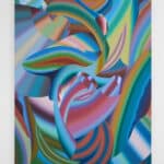 Metallic Meridian Oil on linen 200 x140cm 2025