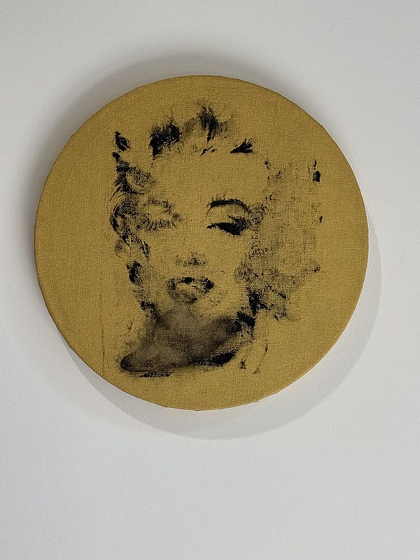 Elaine Sturtevant_Warhol gold Marylin-Thaddeus Ropac Gallery-5087