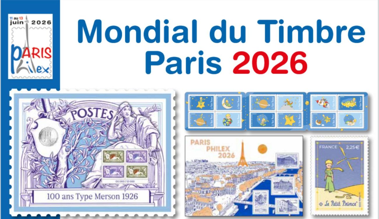 Le Mondial du Timbre Paris 2026