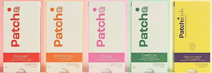 Patcha, des patchs cosmétiques à diffusion cutanée