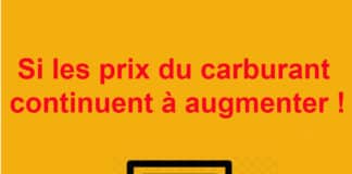 Si les prix du carburant continuent à augmenter ?