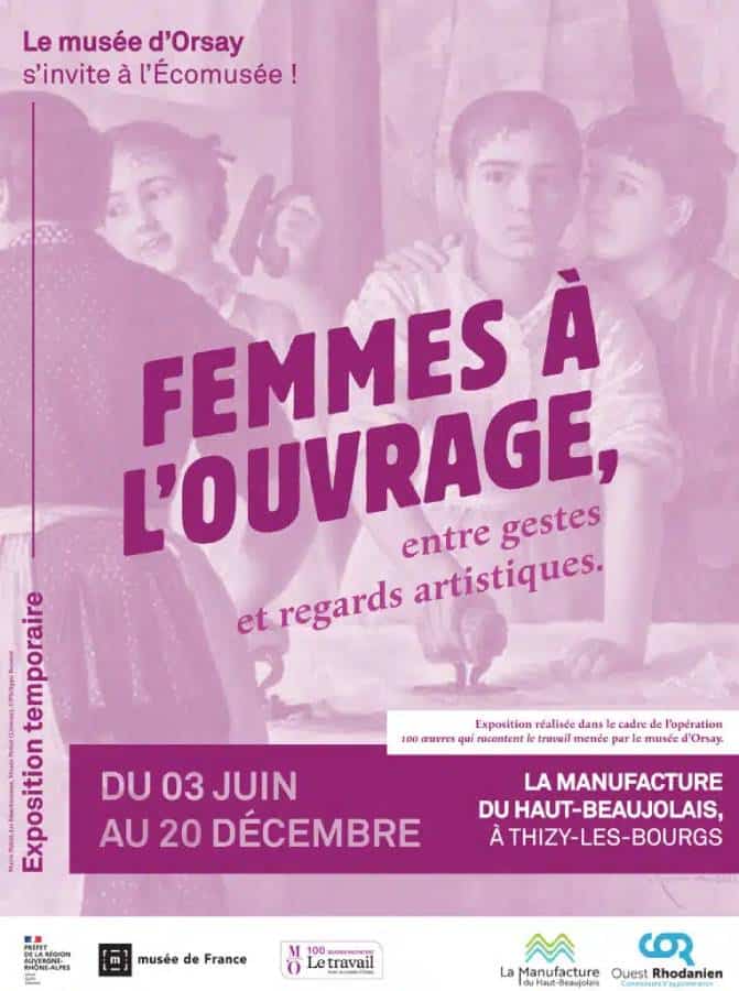 4 Dans ce cadre, La Manufacture présente l’exposition : Femmes à l’ouvrage, entre gestes et regards artistiques 4 Dans ce cadre, La Manufacture présente l’exposition : Femmes à l’ouvrage, entre gestes et regards artistiques