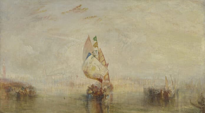Como, the lake and William Turner’s light Il Sol di Venezia verso il mare