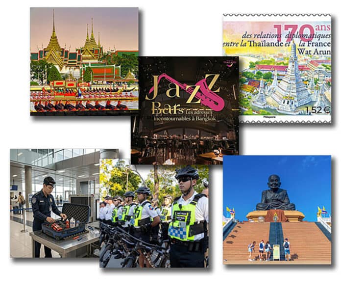 la France et la Thaïlande