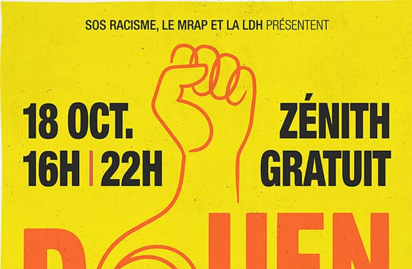 Rouen contre le racisme : artistes, associations, citoyens, Ville et Métropole se mobilisent pour dire non à la haine Rouen contre le racisme