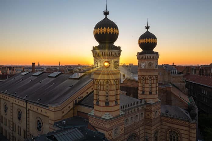 Budapest - Dohány utcai Zsinagóga Drone-2 Budapest - Dohány utcai Zsinagóga Drone-2